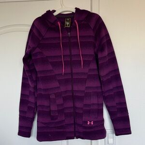 Under Armour Women's Purple and Pink Hoodie Jacket